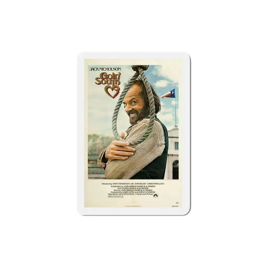 Goin' South 1978 Movie Poster Refrigerator Magnet 3 Inch - The Sticker Space