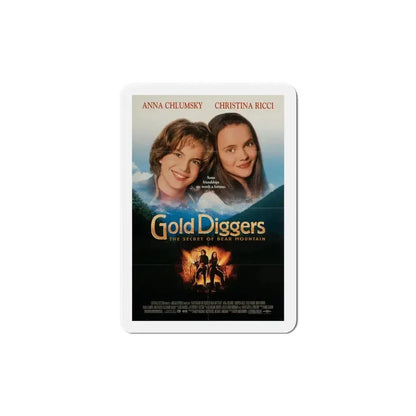 Gold Diggers The Secret Of Bear Mountain 1995 Movie Poster Refrigerator Magnet 6 Inch - The Sticker Space