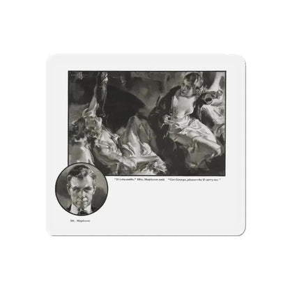 Gold Gream, Redbook, December 1933 (Magazine Illustration) Refrigerator Magnet 4 Inch Die-Cut - The Sticker Space