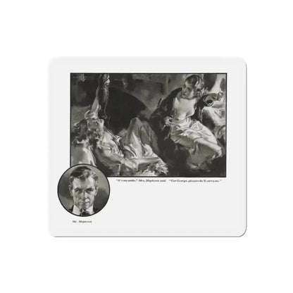 Gold Gream, Redbook, December 1933 (Magazine Illustration) Refrigerator Magnet - The Sticker Space