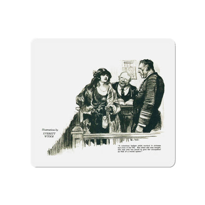 Golddiggers of Hollywood (1), Screenland, April 1922 (Magazine Illustration) Refrigerator Magnet-5" x 5"-The Sticker Space