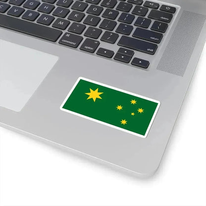 Golden Commonwealth Flag (Australia) STICKER Vinyl Kiss-Cut Decal - The Sticker Space