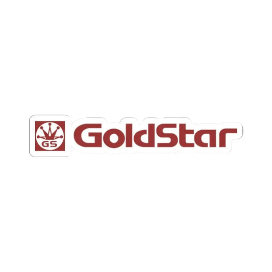 GoldStar Co. Ltd. (Logo) STICKER Vinyl Kiss-Cut Decal 2 Inch White - The Sticker Space