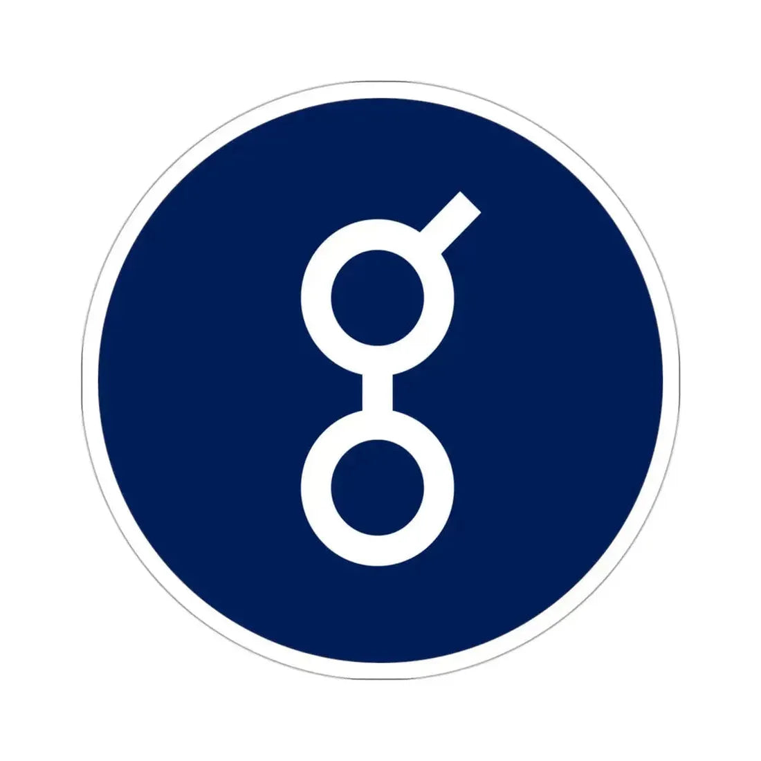 GOLEM NETWORK TOKENS GNT (Cryptocurrency) STICKER Vinyl Die-Cut Decal 3 Inch - The Sticker Space