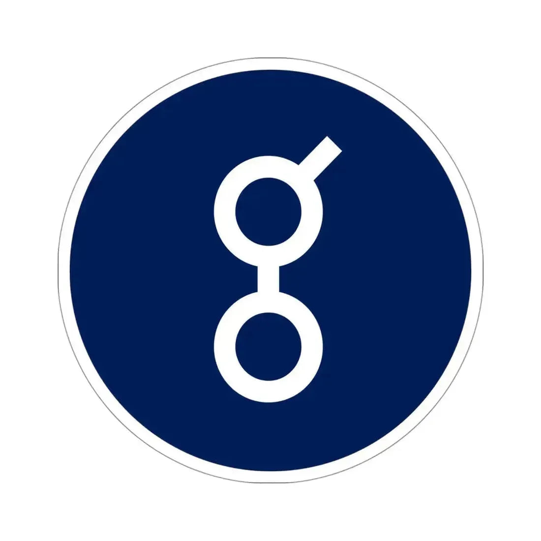 GOLEM NETWORK TOKENS GNT (Cryptocurrency) STICKER Vinyl Die-Cut Decal 4 Inch - The Sticker Space