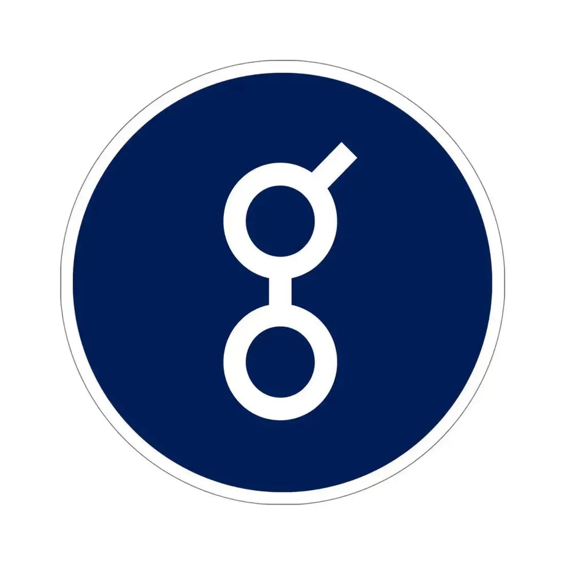 GOLEM NETWORK TOKENS GNT (Cryptocurrency) STICKER Vinyl Die-Cut Decal 6 Inch - The Sticker Space