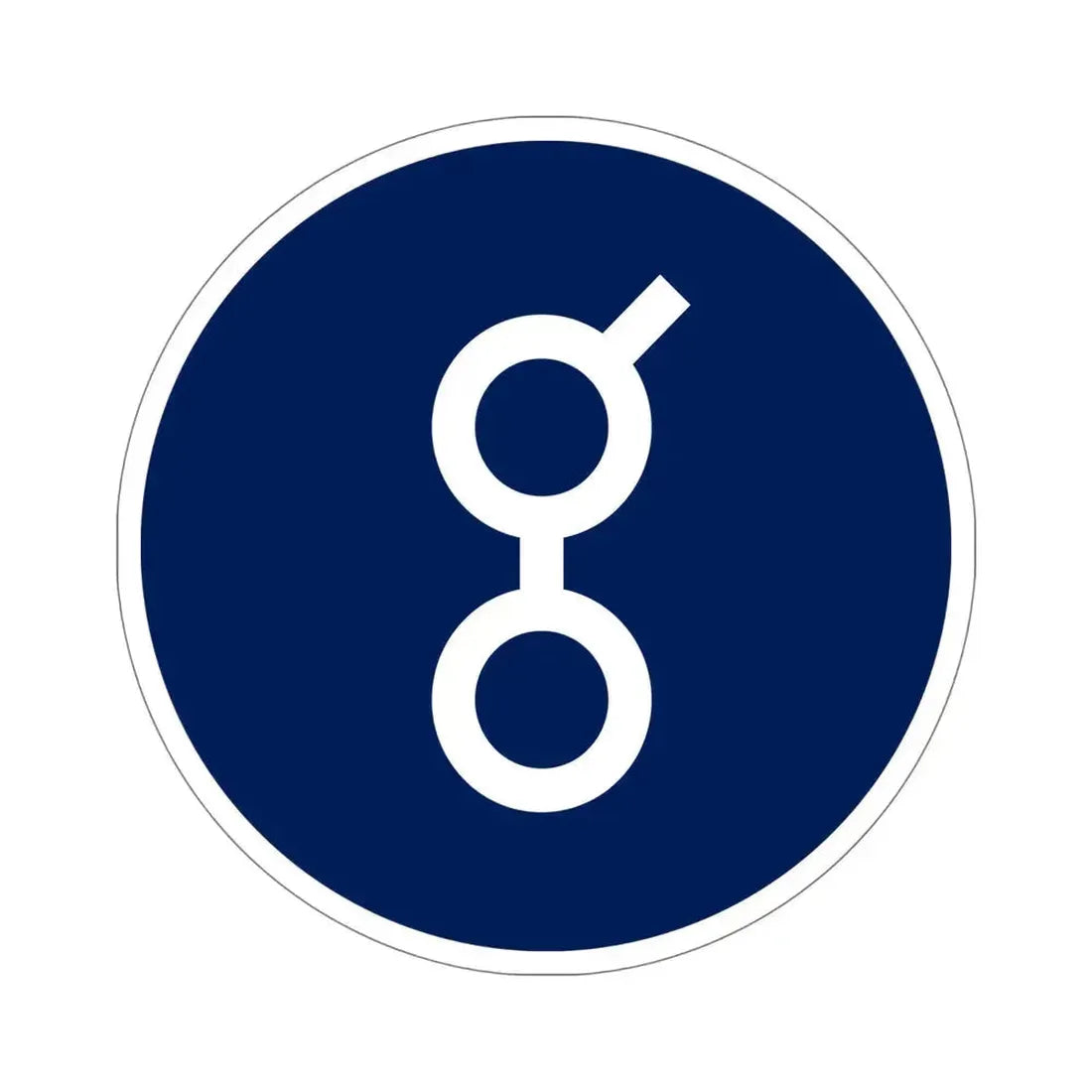 GOLEM NETWORK TOKENS GNT (Cryptocurrency) STICKER Vinyl Die-Cut Decal 6 Inch - The Sticker Space