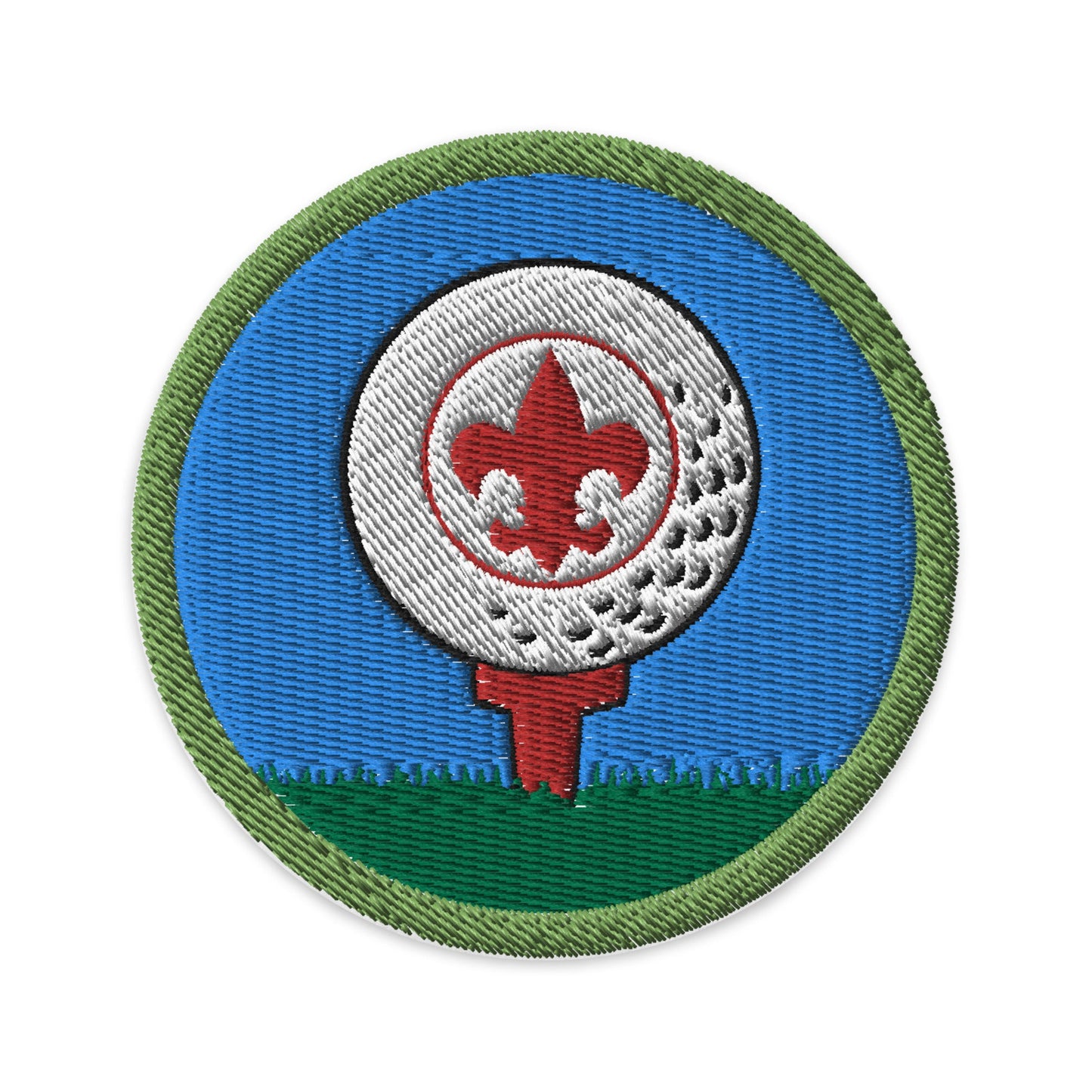 Golf (Boy Scouts Merit Badge) Embroidered Patch-The Sticker Space