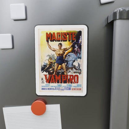 GOLIATH AND THE VAMPIRES (ITALIAN) 2 1961 Movie Poster - Die-Cut Magnet-The Sticker Space