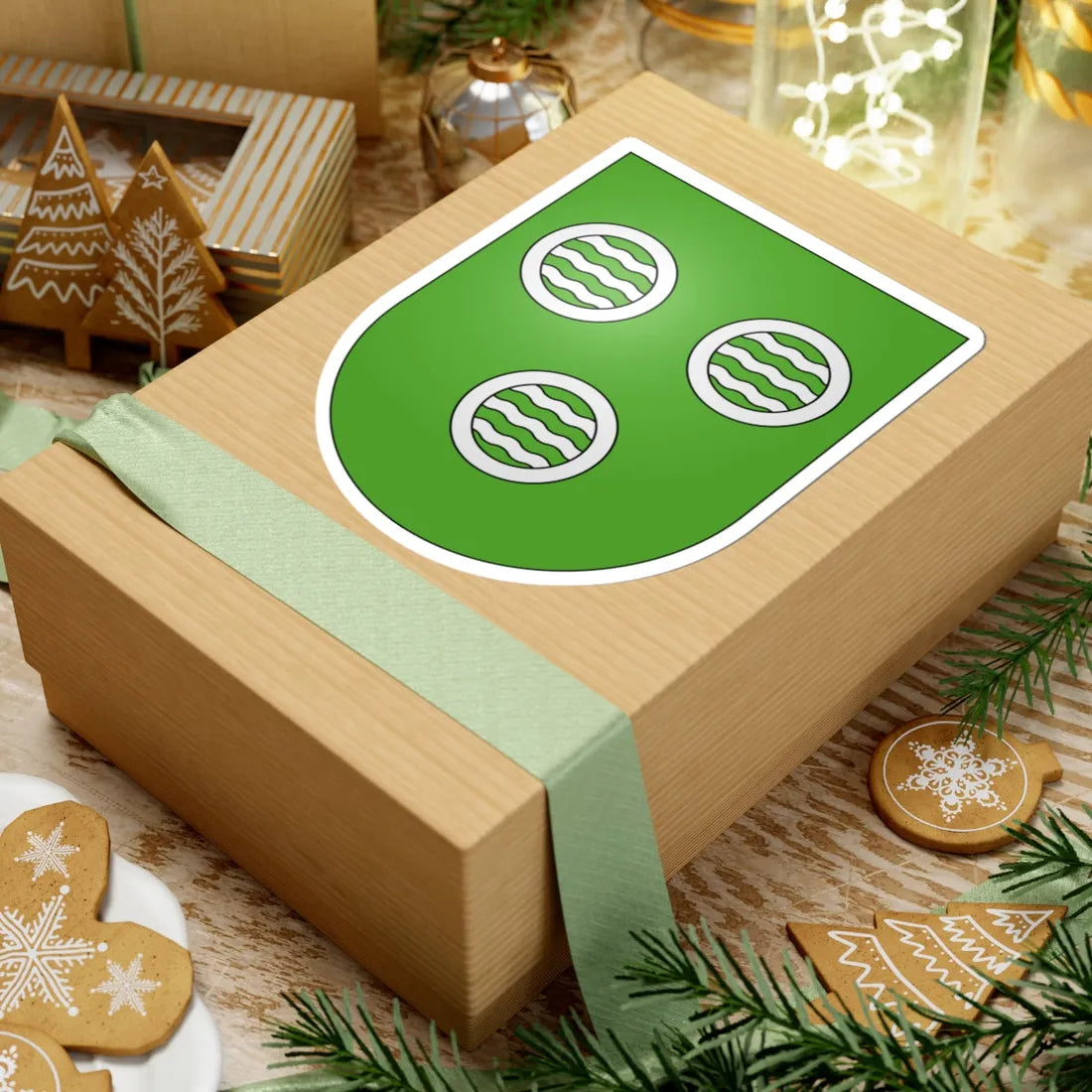 Gollion-coat of arms (Switzerland) (Coat of Arms) STICKER Vinyl Kiss-Cut Decal - The Sticker Space