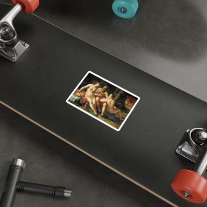 SKU:12856276651174764020 Sticker types:White Shape:Die-Cut Sizes:4" × 4"