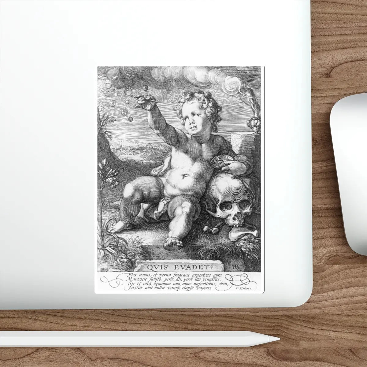 SKU:19598507459556617491 Sticker types:White Shape:Die-Cut Sizes:6" × 6"