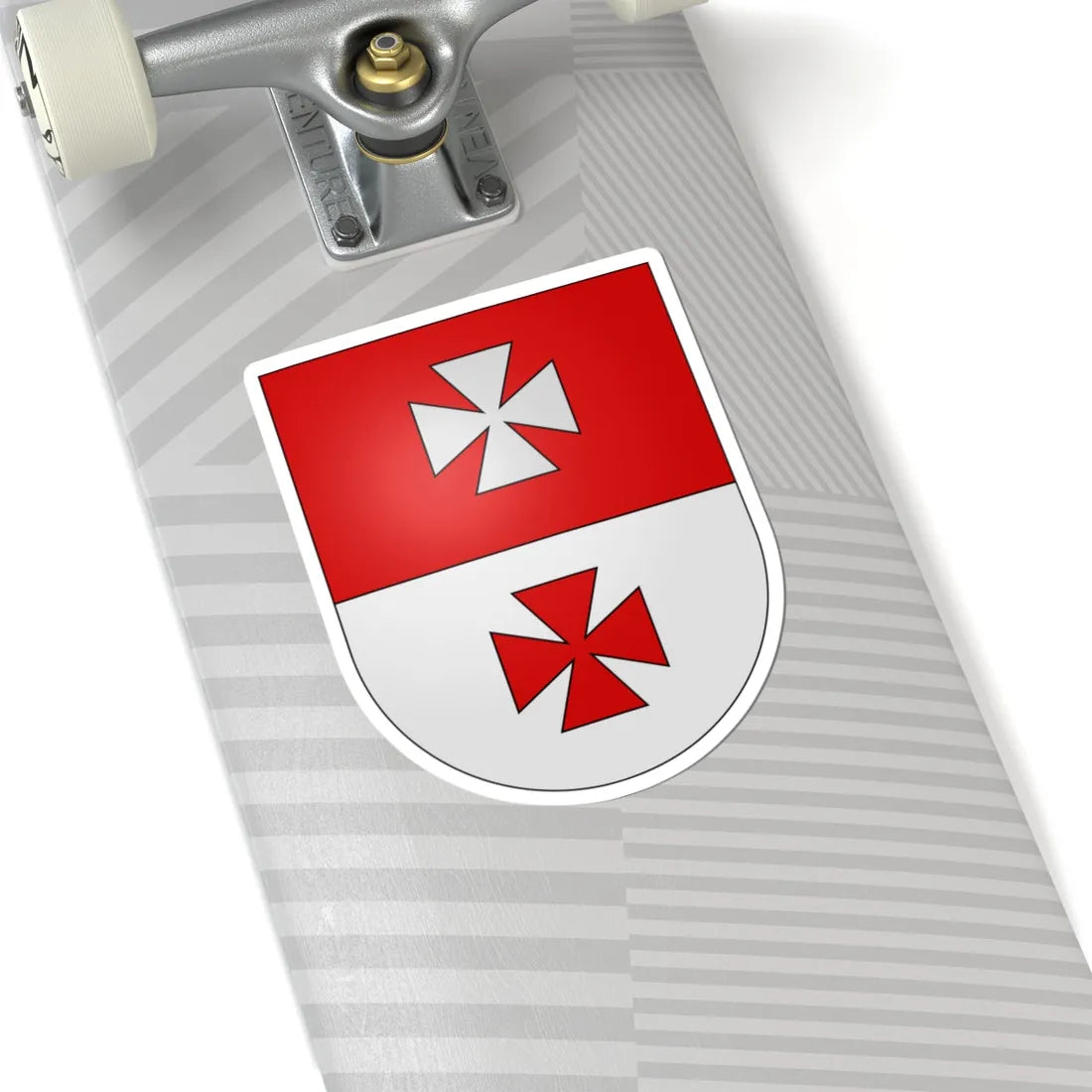 Goms district-coat of arms (Switzerland) (Coat of Arms) STICKER Vinyl Kiss-Cut Decal - The Sticker Space
