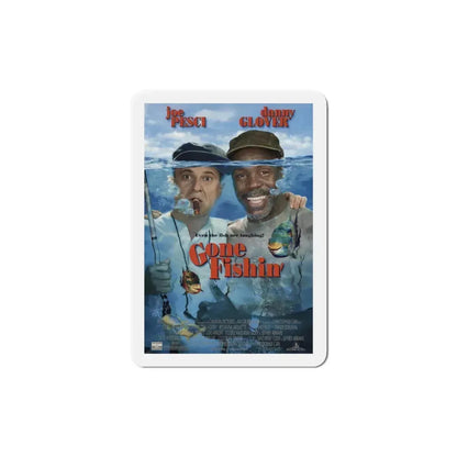 Gone Fishin 1997 Movie Poster Refrigerator Magnet 5 Inch - The Sticker Space