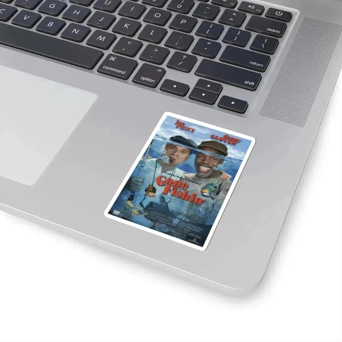 Gone Fishin 1997 Movie Poster - STICKER Vinyl Kiss-Cut Decal - The Sticker Space
