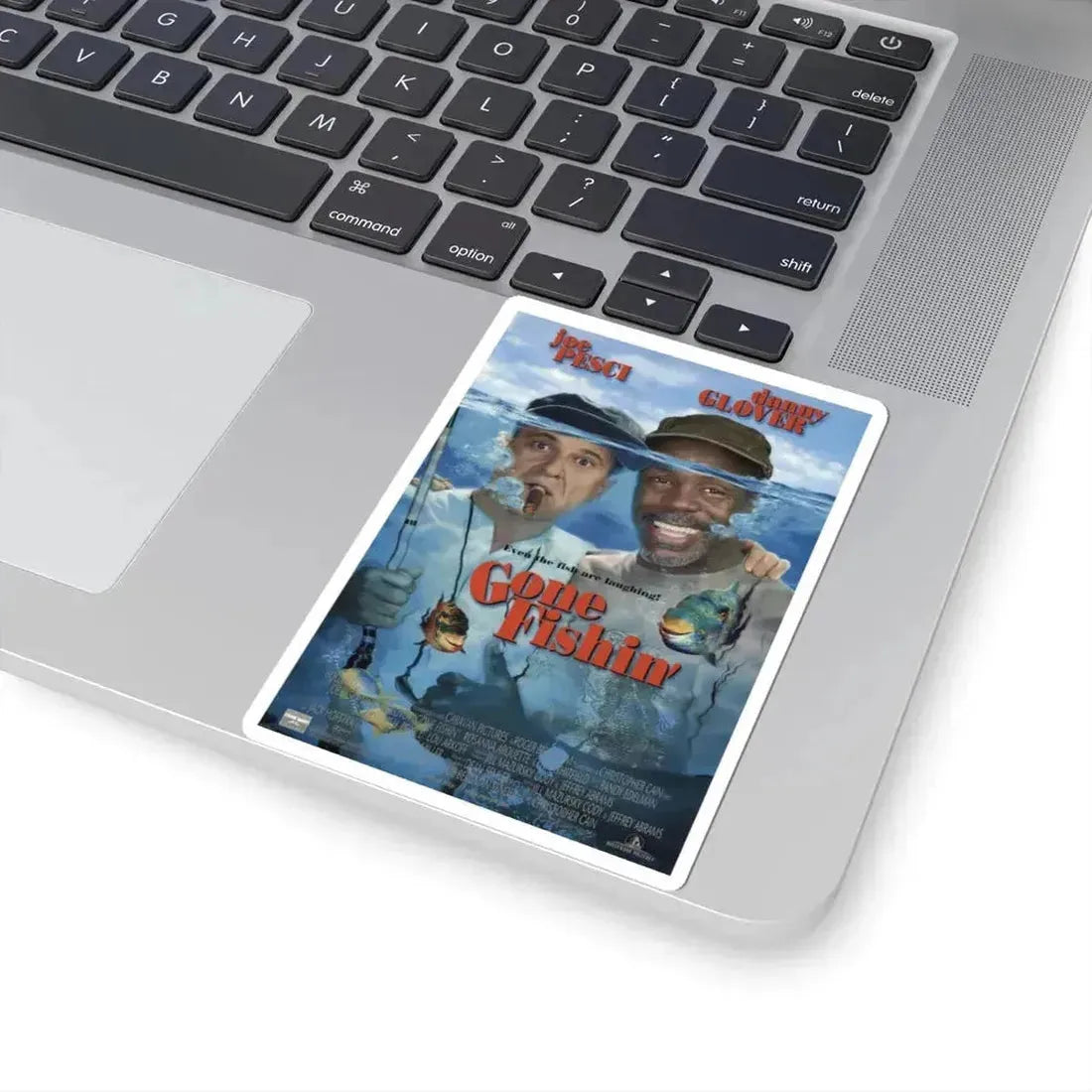 Gone Fishin 1997 Movie Poster - STICKER Vinyl Kiss-Cut Decal - The Sticker Space