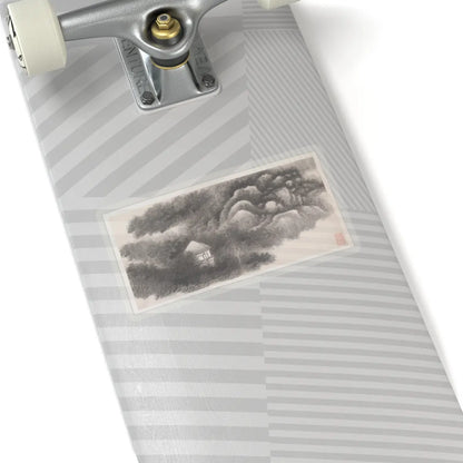 Gong Xian - Landscapes of the Twelve Months - ca. 1685 v11 - STICKER Vinyl Kiss-Cut Decal