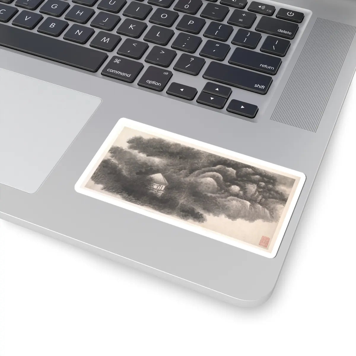 Gong Xian - Landscapes of the Twelve Months - ca. 1685 v11 - STICKER Vinyl Kiss-Cut Decal