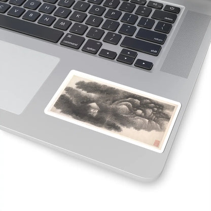 Gong Xian - Landscapes of the Twelve Months - ca. 1685 v11 - STICKER Vinyl Kiss-Cut Decal