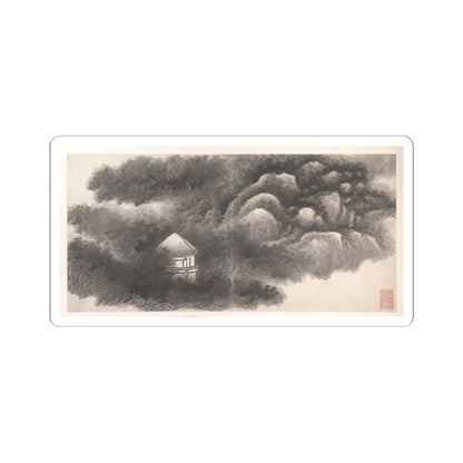 Gong Xian - Landscapes of the Twelve Months - ca. 1685 v11 - STICKER Vinyl Kiss-Cut Decal