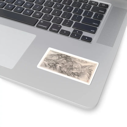 Gong Xian - Landscapes of the Twelve Months - ca. 1685 v6 - STICKER Vinyl Kiss-Cut Decal