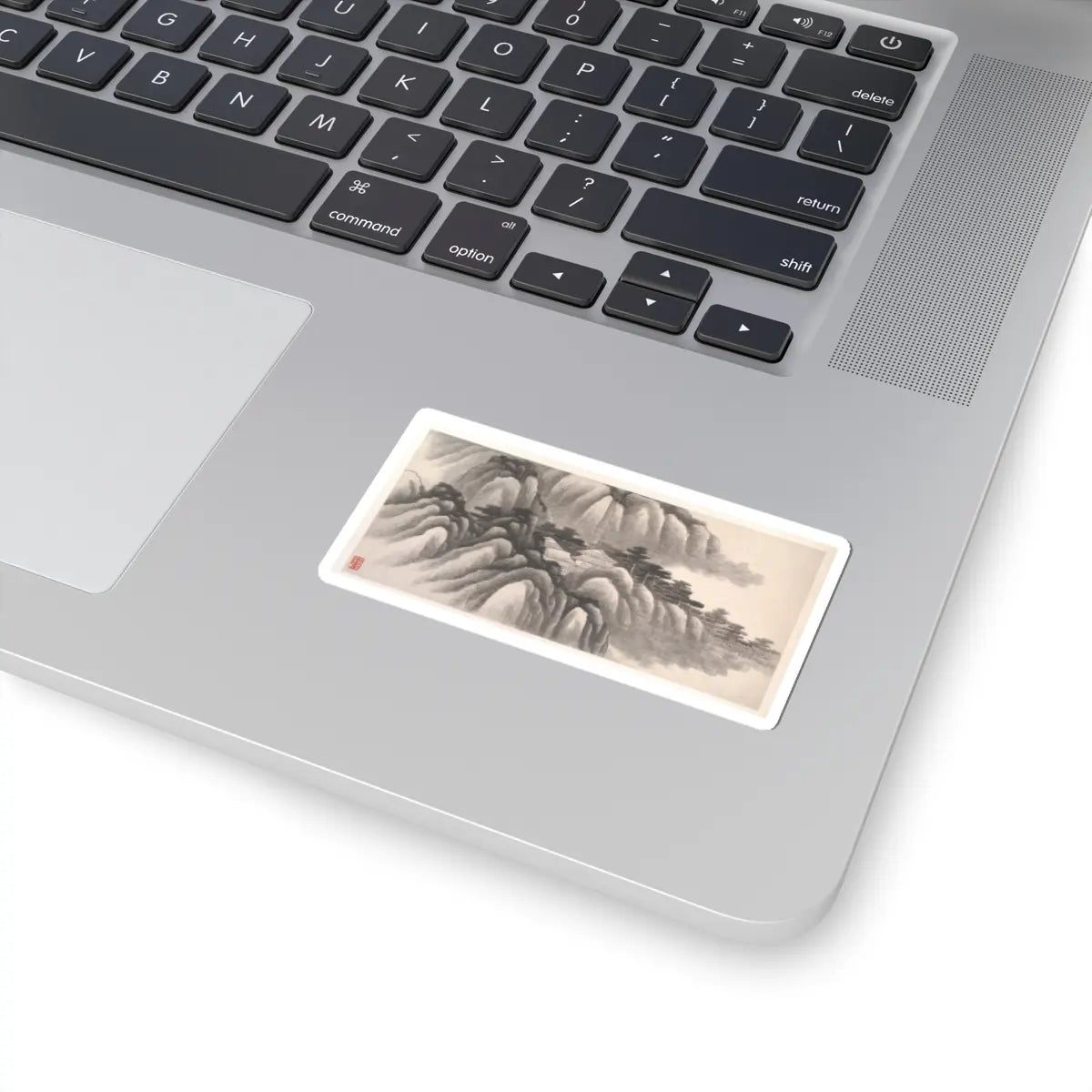 Gong Xian - Landscapes of the Twelve Months - ca. 1685 v8 - STICKER Vinyl Kiss-Cut Decal