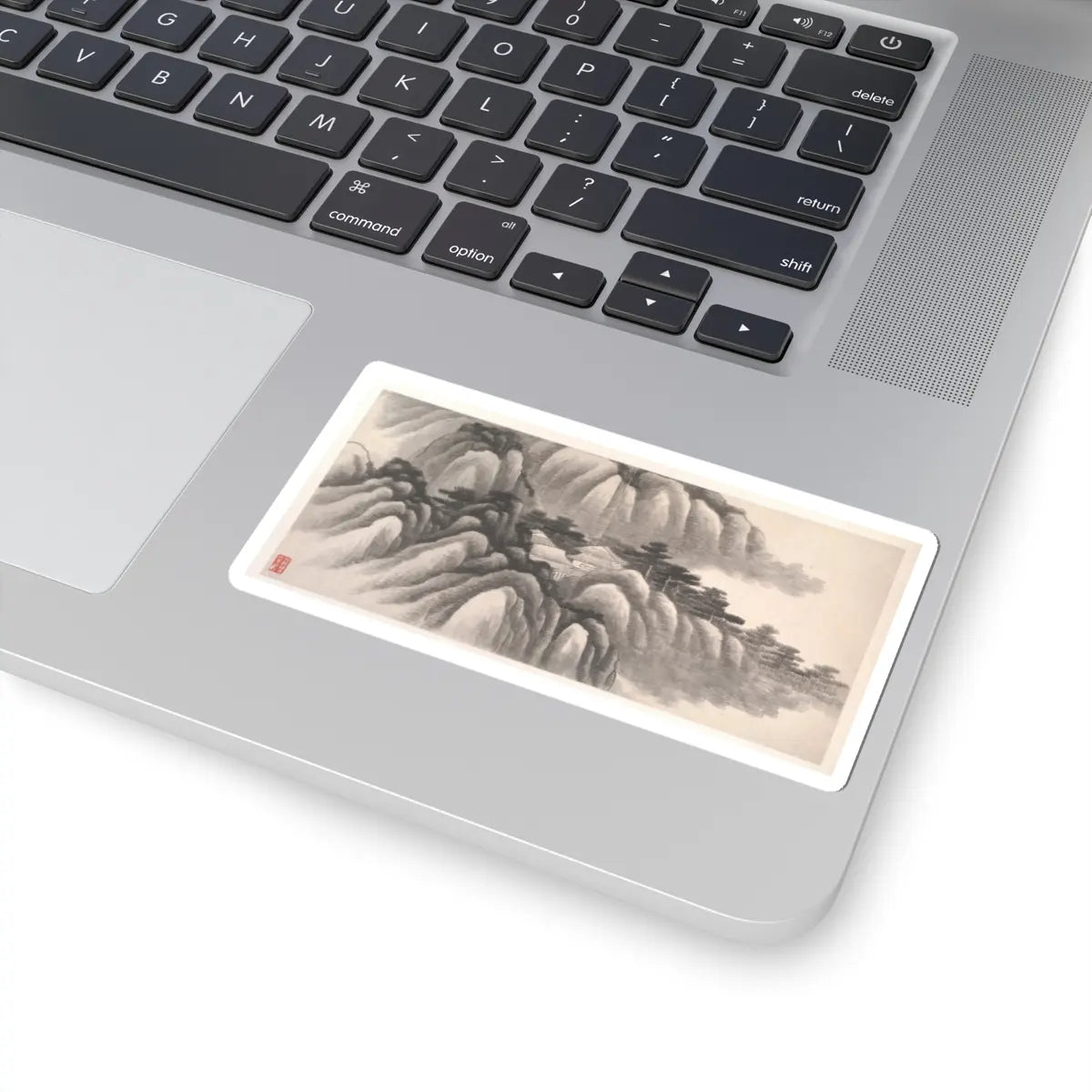Gong Xian - Landscapes of the Twelve Months - ca. 1685 v8 - STICKER Vinyl Kiss-Cut Decal