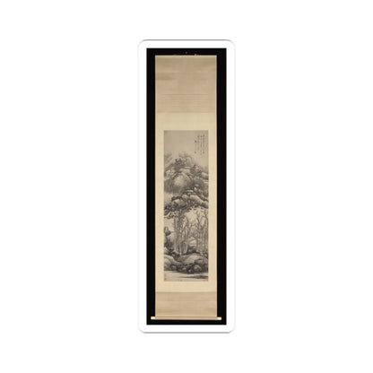 Gong Xian - Wintry mountains - ca. 1679–89 v2 - STICKER Vinyl Kiss-Cut Decal