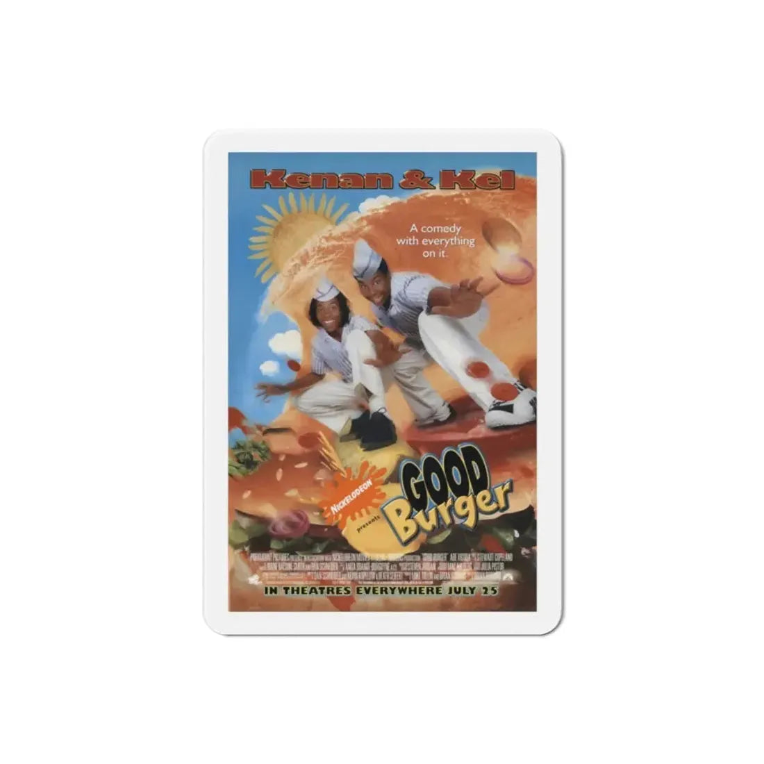 Good Burger 1997 Movie Poster Refrigerator Magnet - The Sticker Space