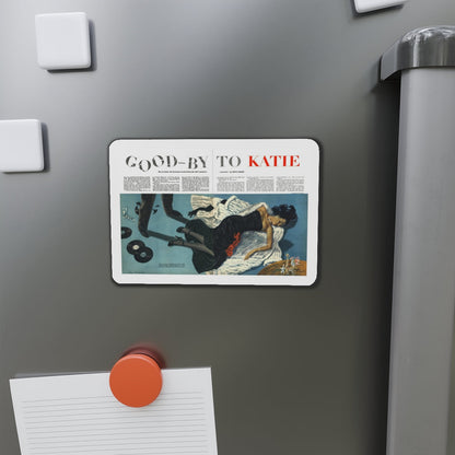 Good-by to Katie, Esquire, August 1951 (Magazine Illustration) Refrigerator Magnet