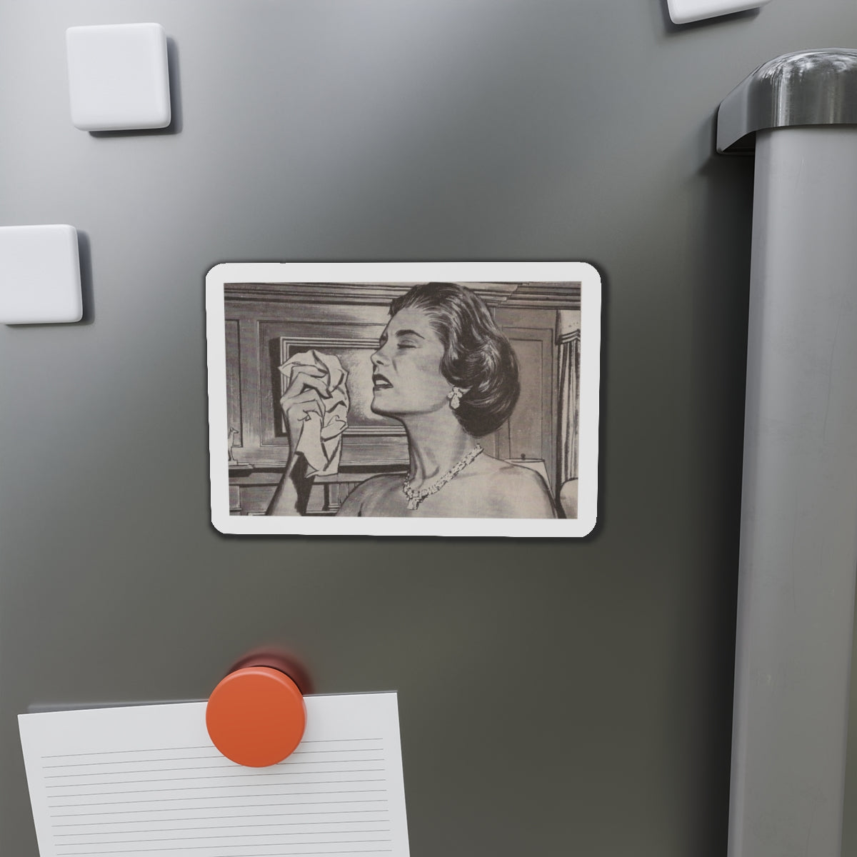 Good Housekeeping illustration (Magazine Illustration) Refrigerator Magnet-The Sticker Space