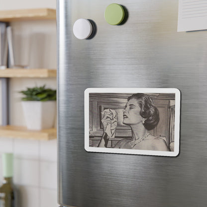 Good Housekeeping illustration (Magazine Illustration) Refrigerator Magnet-The Sticker Space