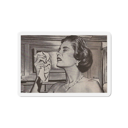 Good Housekeeping illustration (Magazine Illustration) Refrigerator Magnet-3" x 3"-The Sticker Space