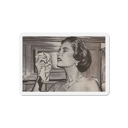 Good Housekeeping illustration (Magazine Illustration) Refrigerator Magnet-5" x 5"-The Sticker Space