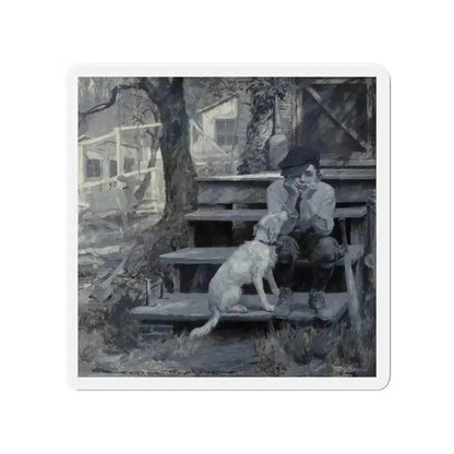 Good Housekeeping magazine story illustration, 1922 (Magazine Illustration) Refrigerator Magnet - The Sticker Space