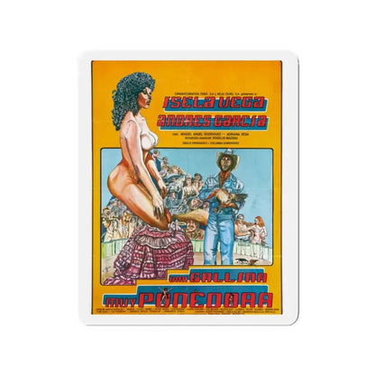 GOOD LAYING HEN Movie Poster - Refrigerator Magnet 2 Inch - The Sticker Space