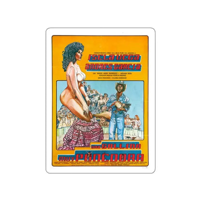 GOOD LAYING HEN Movie Poster STICKER Vinyl Die-Cut Decal 2 Inch - The Sticker Space