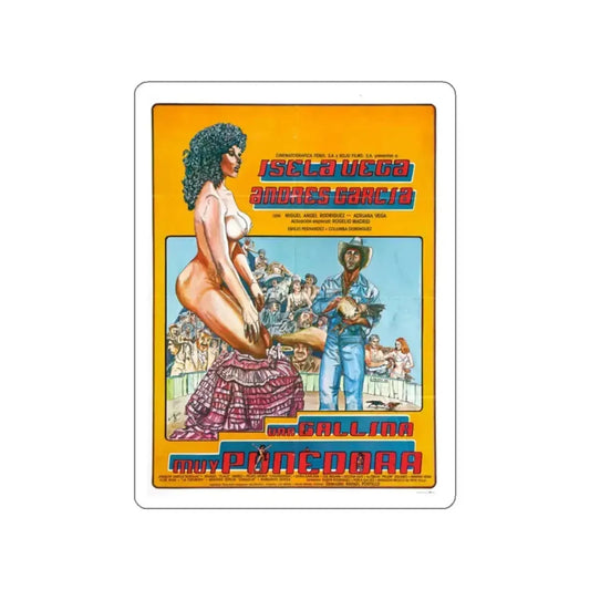 GOOD LAYING HEN Movie Poster STICKER Vinyl Die-Cut Decal 2 Inch - The Sticker Space