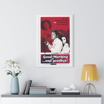 GOOD MORNING AND GOODBYE 1967 - Framed Movie Poster-The Sticker Space