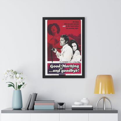 GOOD MORNING AND GOODBYE 1967 - Framed Movie Poster-The Sticker Space