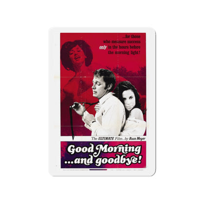 GOOD MORNING AND GOODBYE 1967 Movie Poster - Die-Cut Magnet-2" x 2"-The Sticker Space