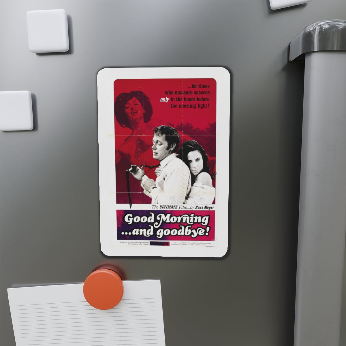 GOOD MORNING AND GOODBYE 1967 Movie Poster - Die-Cut Magnet-The Sticker Space