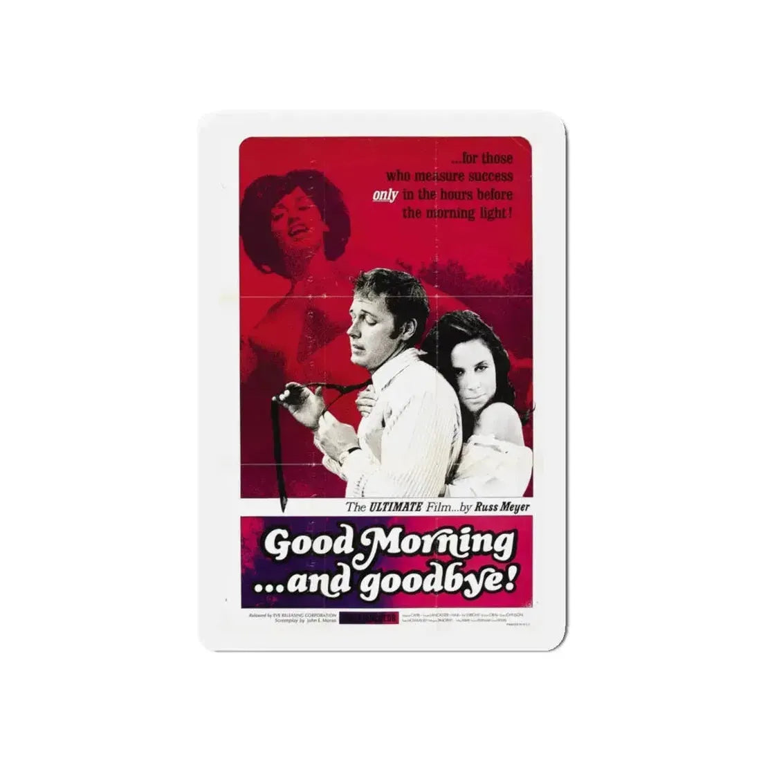 GOOD MORNING AND GOODBYE 1967 Movie Poster - Refrigerator Magnet 5 Inch - The Sticker Space