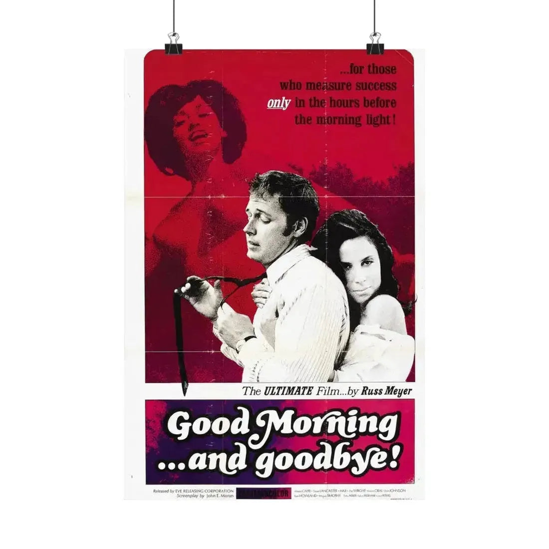 GOOD MORNING AND GOODBYE 1967 - Paper Movie Poster 12″ x 18″ Matte - The Sticker Space