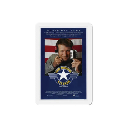 Good Morning, Vietnam 1987 Movie Poster Refrigerator Magnet 2 Inch - The Sticker Space