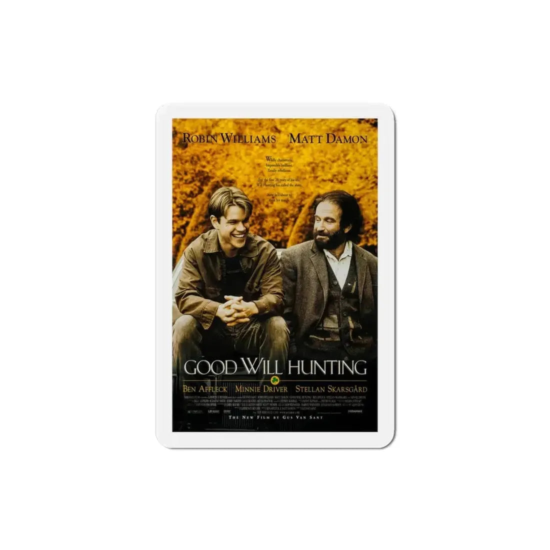 Good Will Hunting 1997 Movie Poster Refrigerator Magnet - The Sticker Space