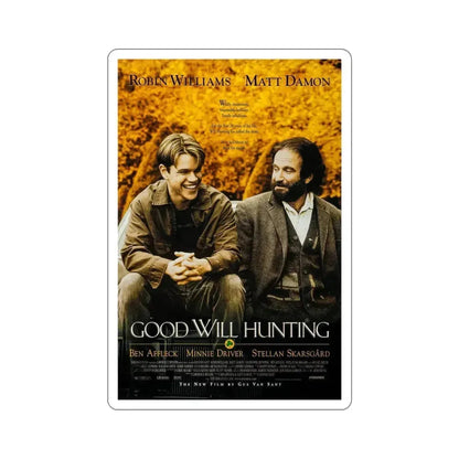 Good Will Hunting 1997 Movie Poster STICKER Vinyl Die-Cut Decal 6 Inch - The Sticker Space