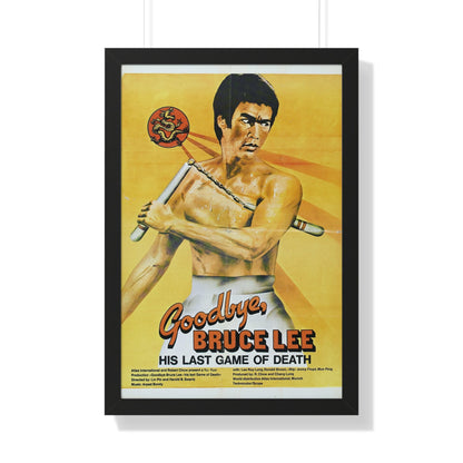 GOODBYE BRUCE LEE 1975 - Framed Movie Poster-20" x 30"-The Sticker Space