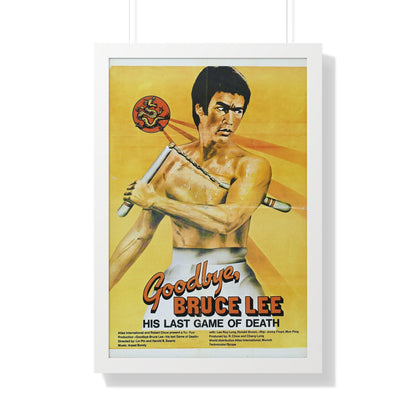 GOODBYE BRUCE LEE 1975 - Framed Movie Poster-20" x 30"-The Sticker Space