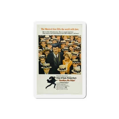 Goodbye Mr Chips 1969 Movie Poster Refrigerator Magnet 2 Inch - The Sticker Space